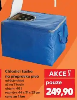 Kaufland Chladicí taška na přepravku piva nabídka
