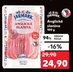 Kaufland JARMARK Anglická slanina nabídka