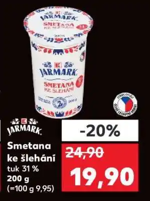 Kaufland Smetana ke šlehání nabídka