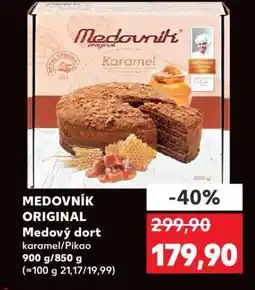 Kaufland MEDOVNÍK ORIGINAL nabídka