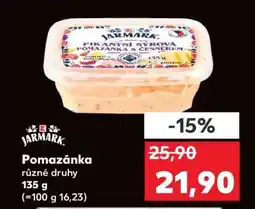 Kaufland Pomazánka Jarmark nabídka