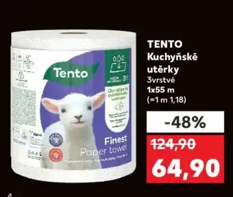 Kaufland Tento kuchyňské utěrky nabídka