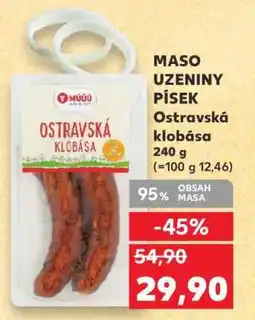 Kaufland Ostravská klobása nabídka
