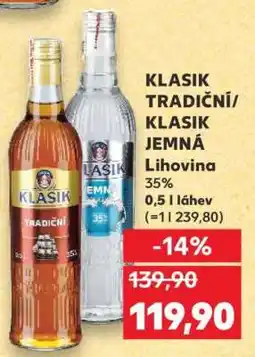 Kaufland KLASIK TRADIČNÍ/KLASIK JEMNÁ nabídka
