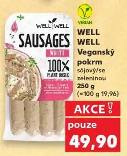 Kaufland WELL WELL Veganský pokrm nabídka