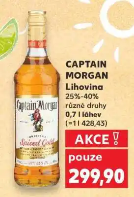 Kaufland Captain Morgan nabídka