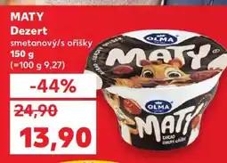 Kaufland Maty dezert nabídka