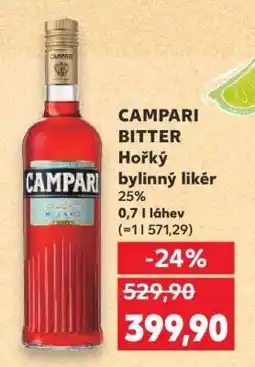 Kaufland Campari Bitter nabídka