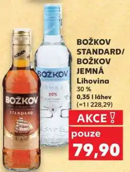 Kaufland BOŽKOV STANDARD/BOŽKOV JEMNÁ nabídka