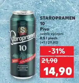 Kaufland Staropramen 10 nabídka