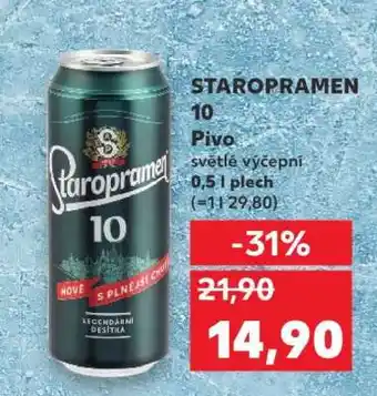 Kaufland Staropramen 10 nabídka