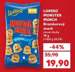 Kaufland Lorenz Monster Munch nabídka