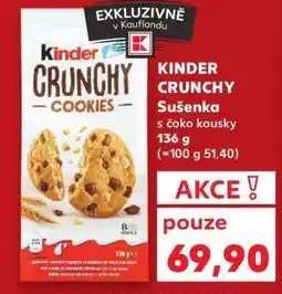 Kaufland KINDER CRUNCHY nabídka