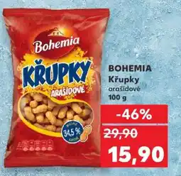 Kaufland Bohemia Křupky arašídové 100 g nabídka