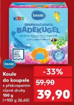 Kaufland Koule do koupele s překvapením nabídka