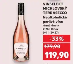 Kaufland Vinselekt Michlovský Terrasecco nabídka