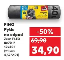 Kaufland FINO Pytle na odpad Zeus FLEX 8x70 l/12x40 l nabídka