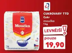 Kaufland CUKROVARY TTD Cukr moučka nabídka