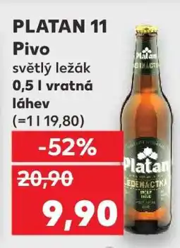 Kaufland PLATAN 11 Pivo nabídka