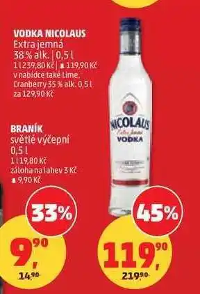 Penny Market VODKA NICOLAUS nabídka