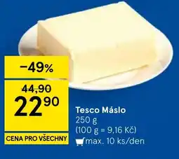 Tesco Tesco Máslo nabídka