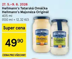 Tesco Hellmann's Tatarská Omáčka Hellmann's Majonéza Originál nabídka