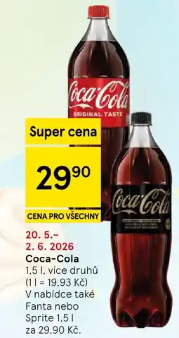 Tesco Coca-Cola nabídka