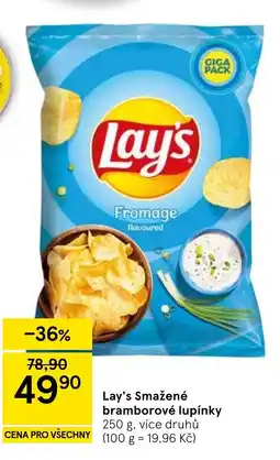 Tesco Lay's Smažené bramborové lupínky nabídka