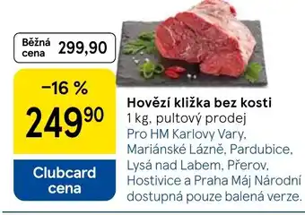 Tesco Hovězí kližka bez kosti nabídka