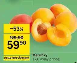 Tesco Meruňky volný prodej nabídka