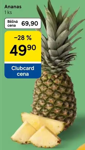 Tesco Ananas nabídka