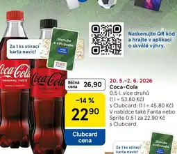 Tesco Coca-Cola nabídka
