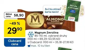 Tesco Magnum Zmrzlina nabídka
