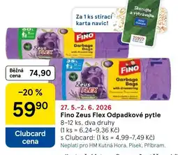 Tesco Fino Zeus Flex Odpadkové pytle nabídka