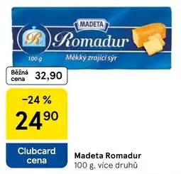 Tesco Madeta Romadur nabídka