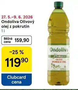 Tesco Ondoliva Olivový olej z pokrutin nabídka