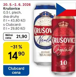 Tesco Krušovice nabídka