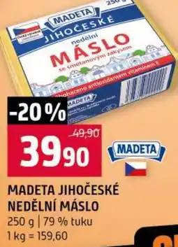Terno Madeta jihočeské nedělní máslo nabídka