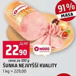 Terno Šunka nejvyšší kvality nabídka