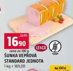 Terno Šunka vepřová standard jednota nabídka
