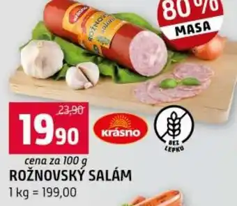 Terno Rožnovský salám nabídka