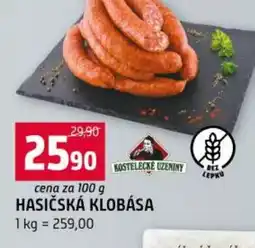 Terno Hasičská klobása nabídka