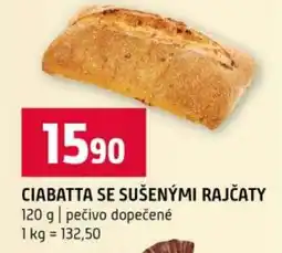 Terno Ciabatta se sušenými rajčaty nabídka