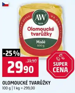 Terno Olomoucké tvarůžky nabídka