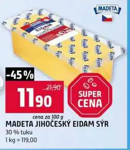Terno Madeta jihočeský eidam sýr nabídka
