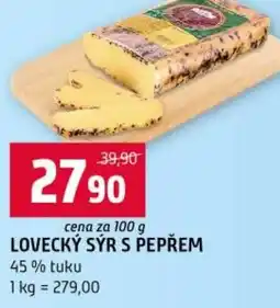 Terno Lovecký sýr s pepřem nabídka