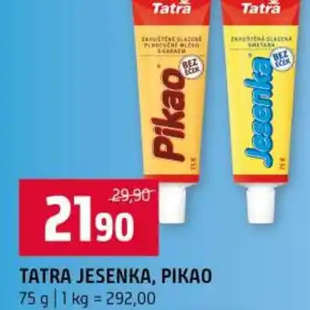 Terno Tatra jesenka, pikao nabídka