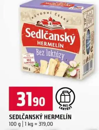 Terno Sedlčanský hermelín nabídka