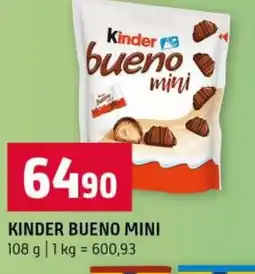 Terno Kinder bueno mini nabídka