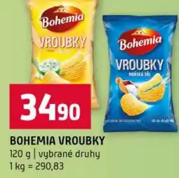 Terno Bohemia vroubky nabídka